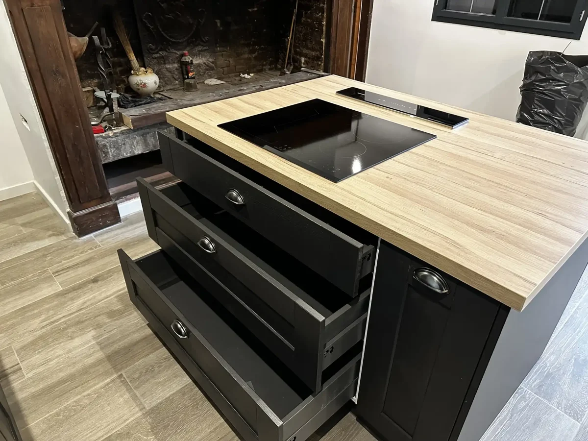 Réalisation d'un aménagement intérieur par Arts Menuiserie Agencement, menuisier à Rouen