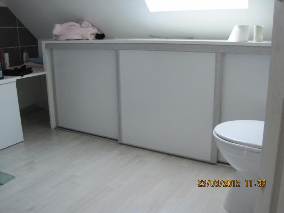 Réalisation d'un dressing, rangement sur mesure par Arts Menuiserie Agencement, menuisier à Rouen