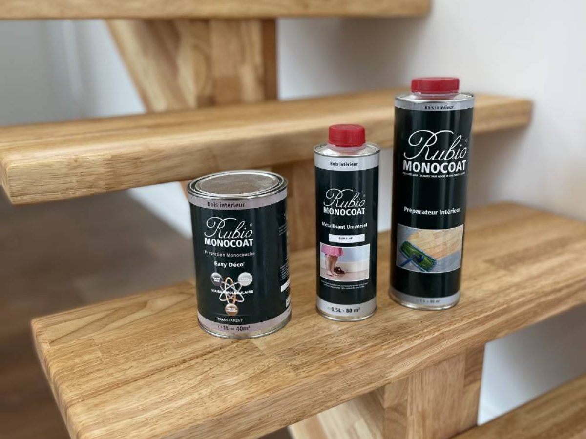 Réalisation d'un escalier par Arts Menuiserie Agencement, menuisier à Rouen