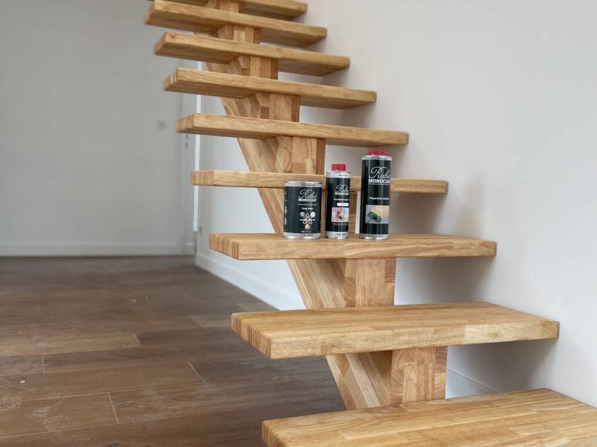 Réalisation d'un escalier par Arts Menuiserie Agencement, menuisier à Rouen