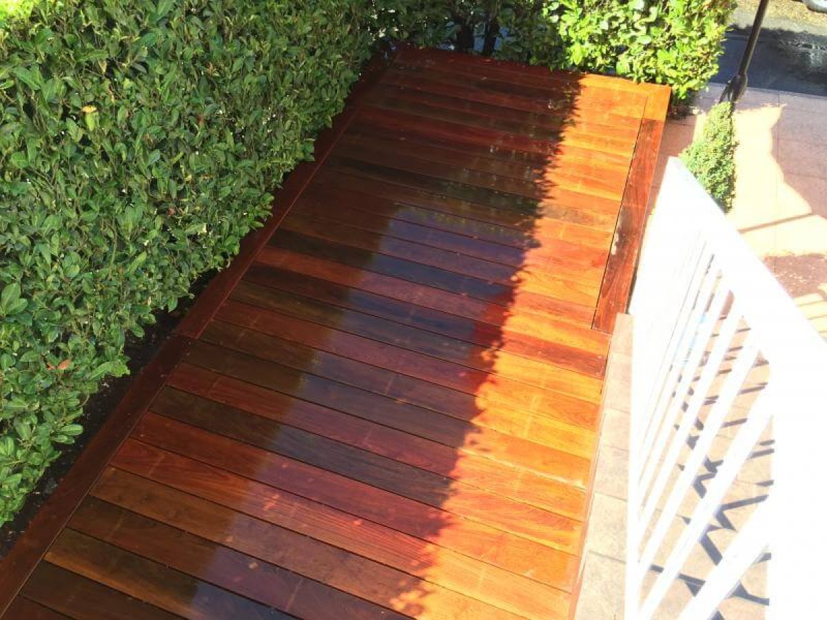 Réalisation d'une terrasse bois par Arts Menuiserie Agencement, menuisier à Rouen